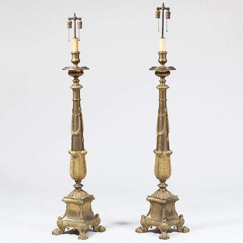 PAIR OF ITALIAN BAROQUE STYLE