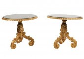 PAIR OF ITALIAN BAROQUE-STYLE