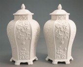 PAIR OF ITALIAN 'BLANC DE CHIN