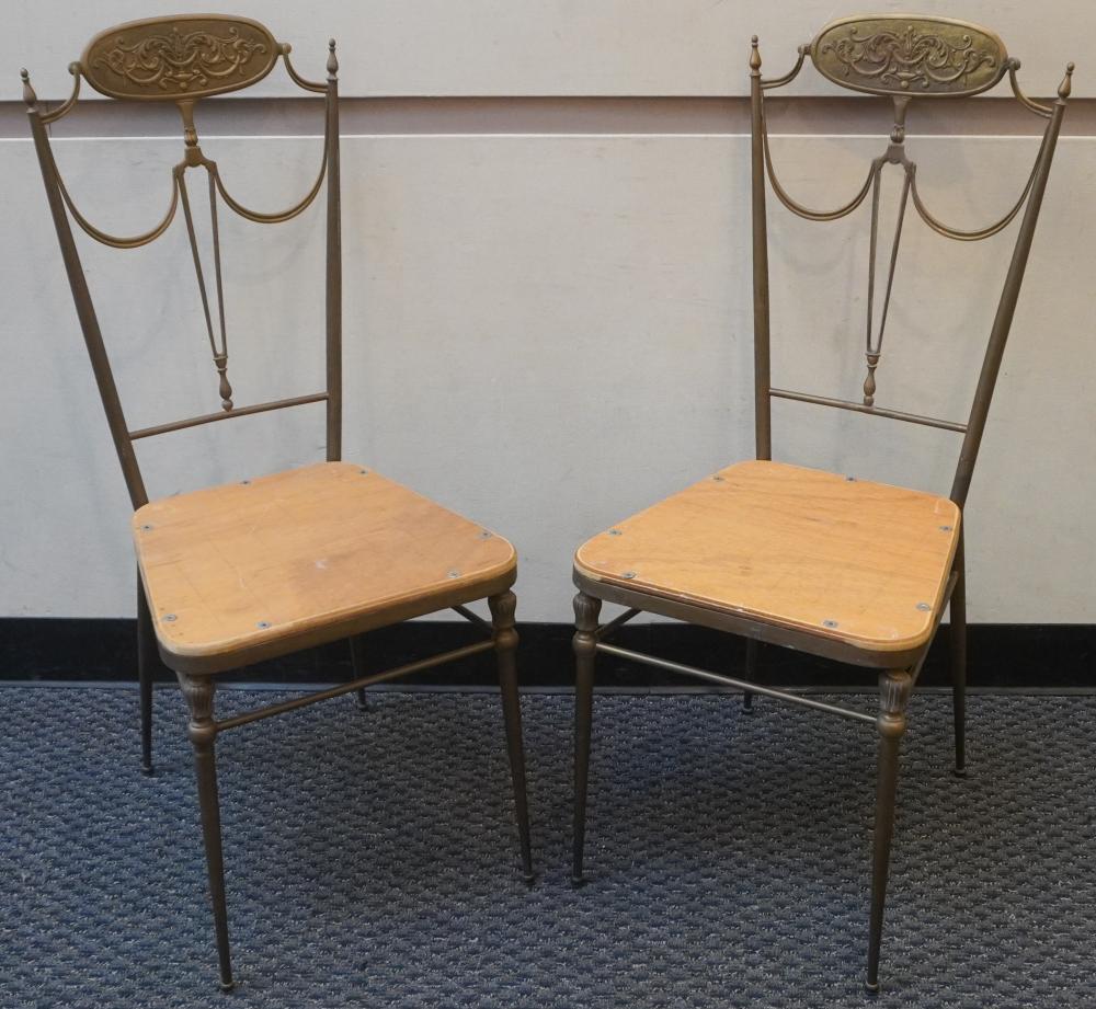 PAIR OF ITALIAN BRASS