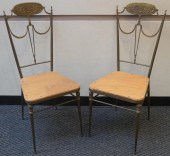 PAIR OF ITALIAN BRASS NEOCLASS
