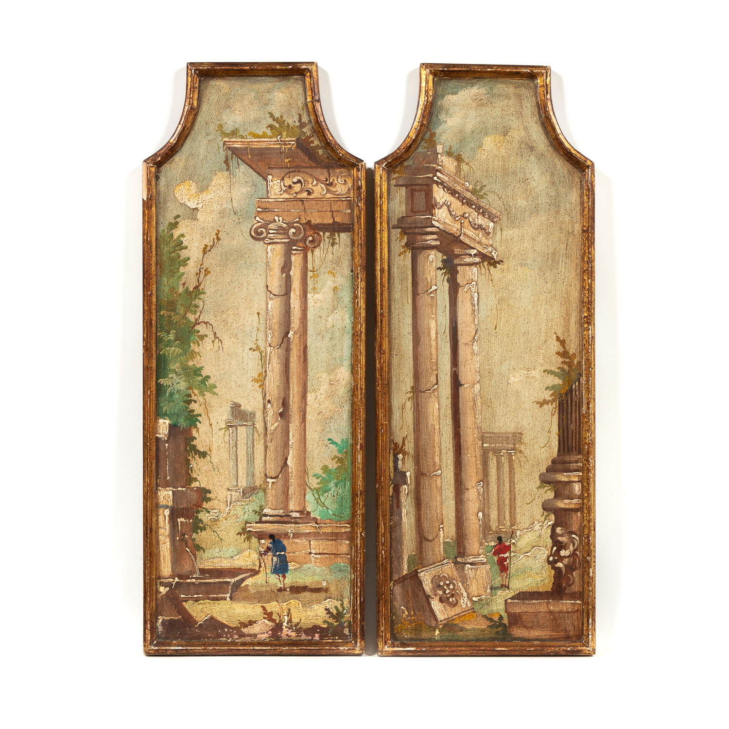 PAIR OF ITALIAN CAPRICCIO