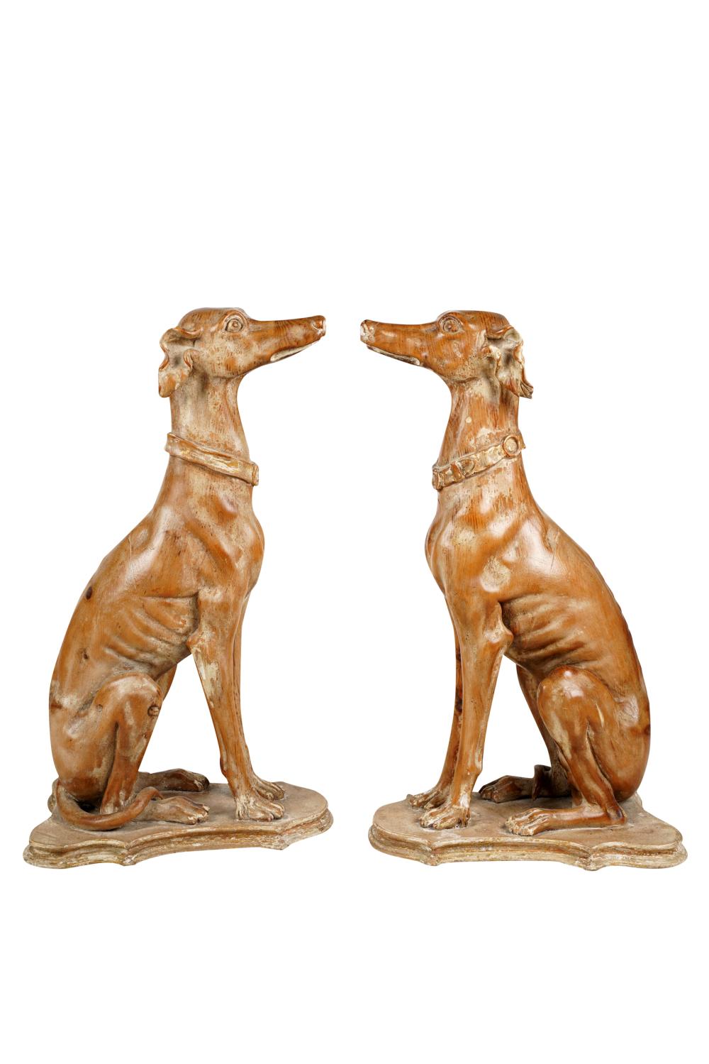 PAIR OF ITALIAN CARVED WOOD