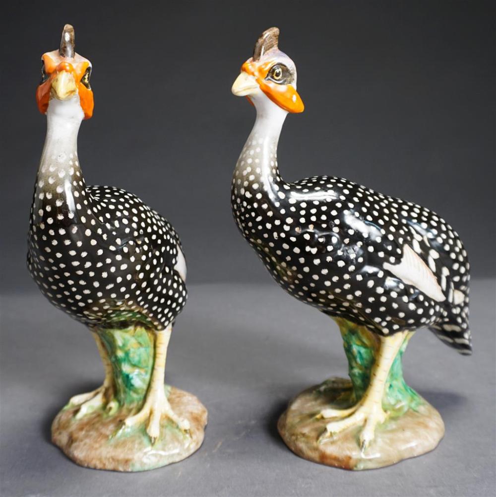 PAIR OF ITALIAN CERAMIC FIGURES