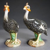 PAIR OF ITALIAN CERAMIC FIGURE
