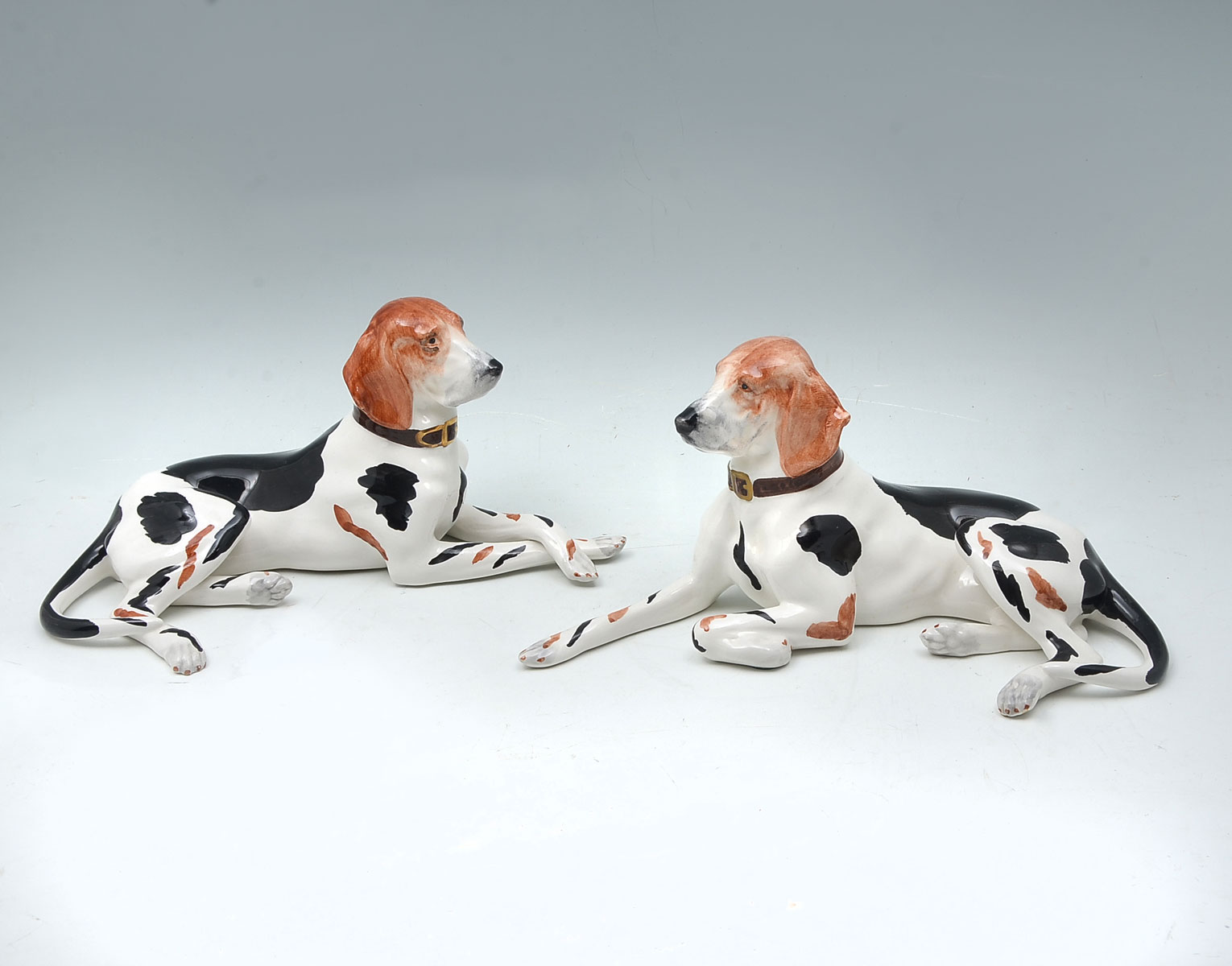 PAIR OF ITALIAN CHELSEA HOUSE