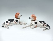 PAIR OF ITALIAN CHELSEA HOUSE