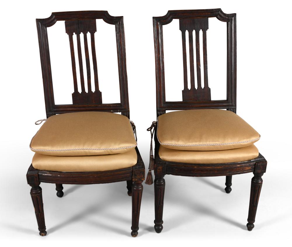 PAIR OF ITALIAN CLASSICAL WALNUT