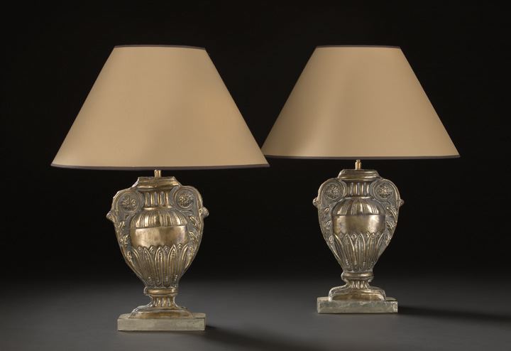 Pair of Italian Cut Repousse