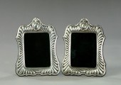 Pair of Italian Embossed .950-