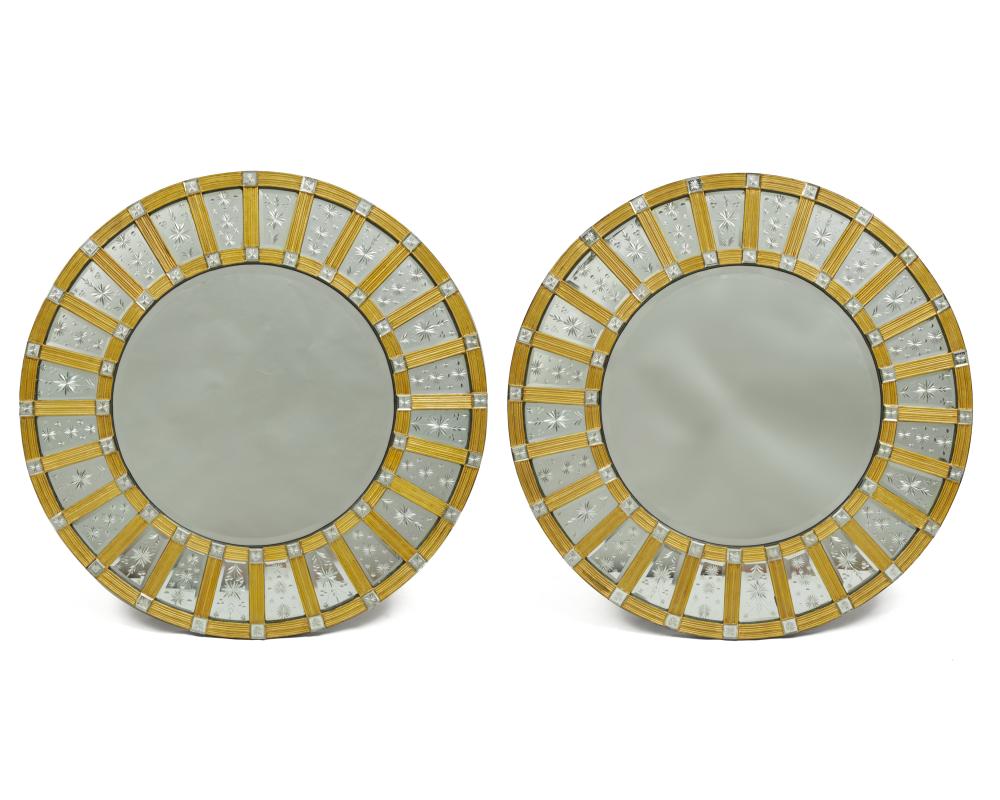 PAIR OF ITALIAN GILTWOOD AND