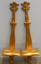 PAIR OF ITALIAN GILTWOOD 'PRIN