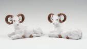 PAIR OF ITALIAN GLAZED TERRACO