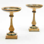 PAIR OF ITALIAN MARMO GIALLO A