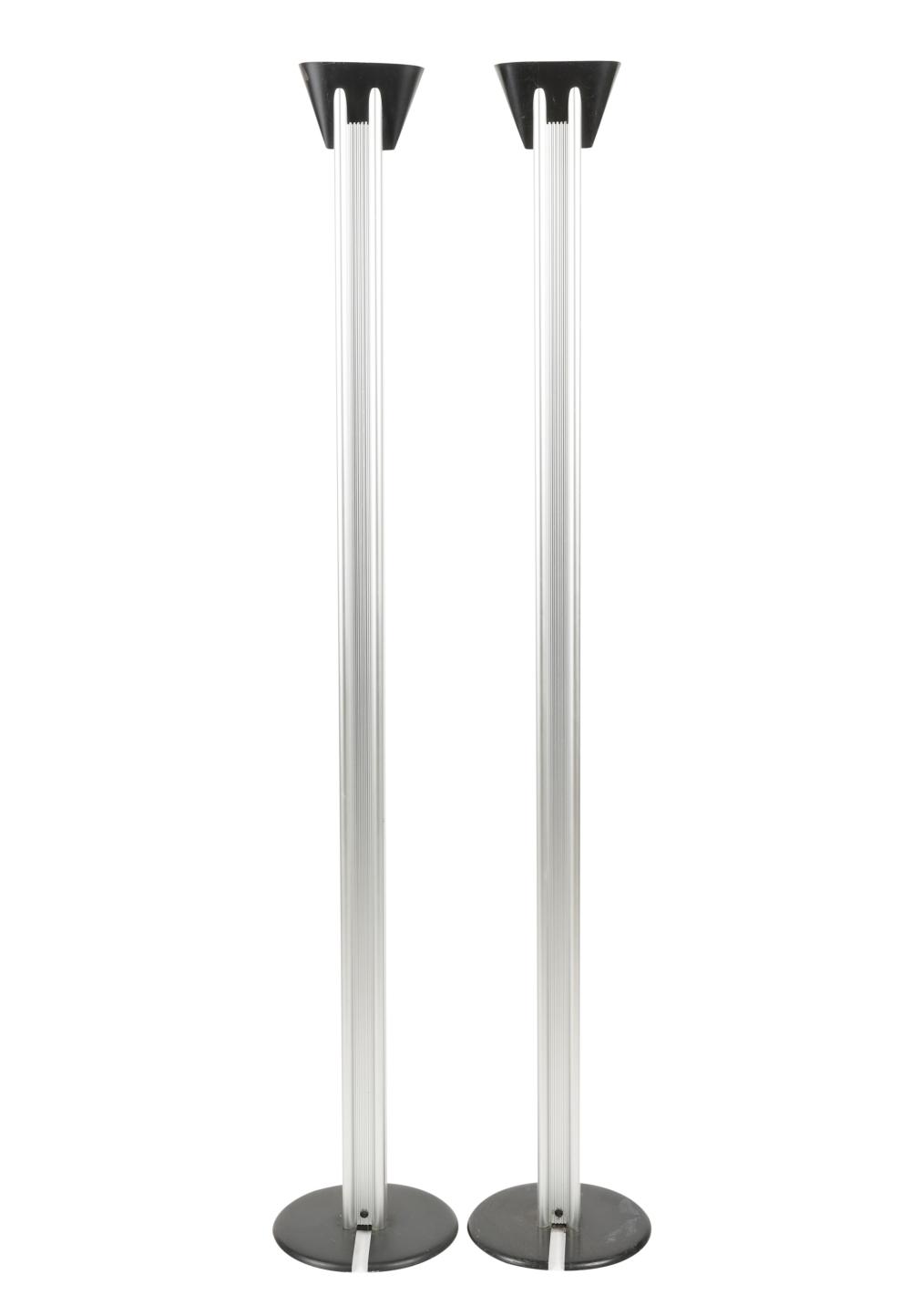 PAIR OF ITALIAN MODERN METAL