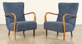PAIR OF ITALIAN OPEN ARM CHAIR