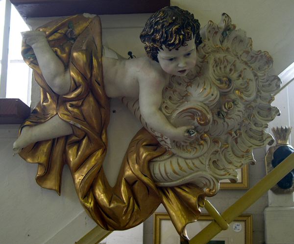 Pair of Italian Painted Plaster