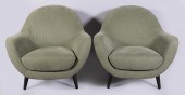 PAIR OF ITALIAN POLIFORM 'MAD
