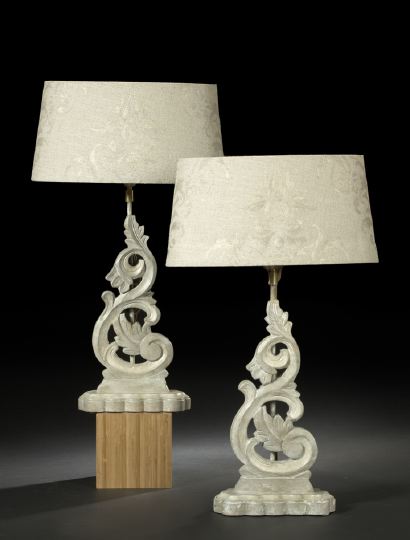 Pair of Italian Polychromed Table