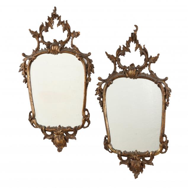 PAIR OF ITALIAN ROCOCO DIMINUTIVE