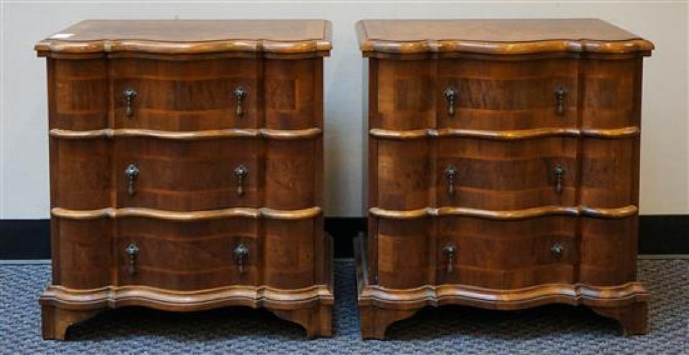 PAIR OF ITALIAN ROCOCO STYLE WALNUT