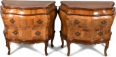 PAIR OF ITALIAN ROCOCO STYLE W