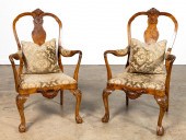 PAIR OF ITALIAN ROCOCO STYLE W