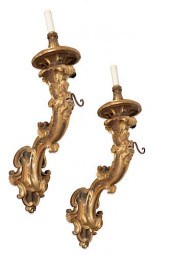 PAIR OF ITALIAN ROCOCO STYLE G