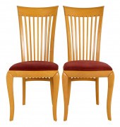 PAIR OF ITALIAN SIDE CHAIRSlab