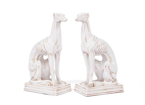 PAIR OF ITALIAN TERRACOTTA