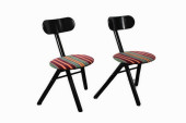 PAIR OF ITALIAN TRIO FOLDING M