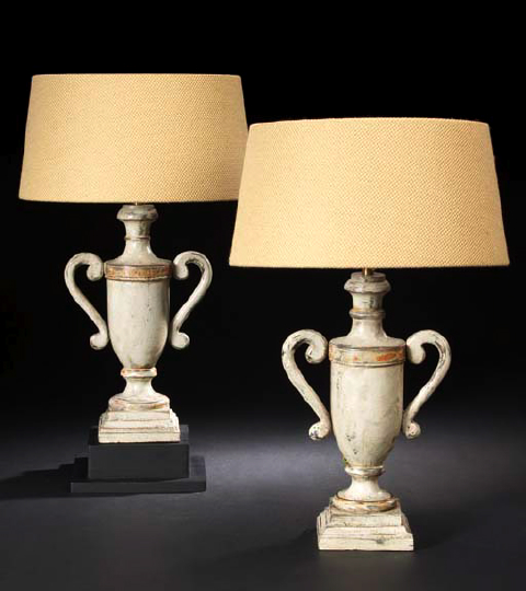 Pair of Italian Turned and