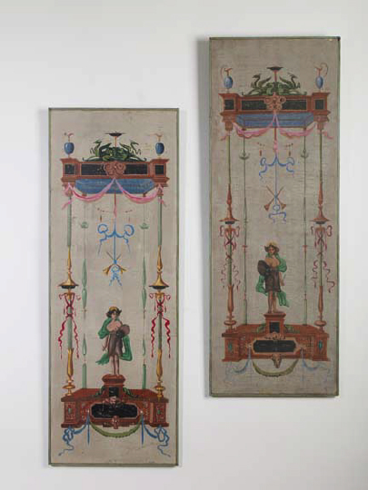Pair of Italian Vertical Oblong