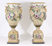 PAIR OF JACOB PETIT (1796 - 18
