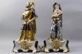 PAIR OF JACOB PETIT MANUFACTOR