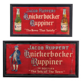 PAIR OF JACOB RUPPERT BREWERY