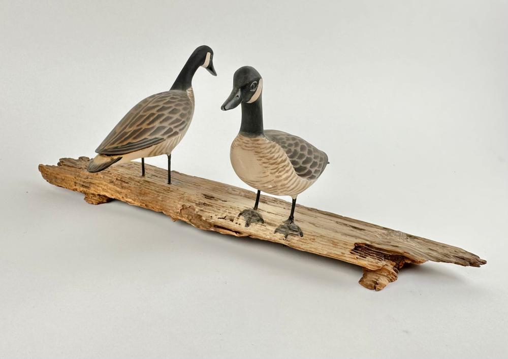 PAIR OF JAMES LAPHAM MINIATURE