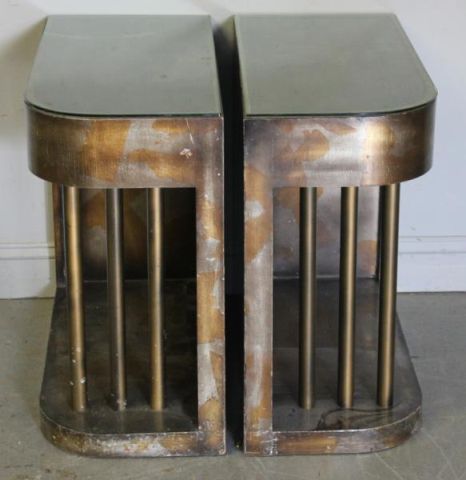 Pair of James Mont Deco Style End