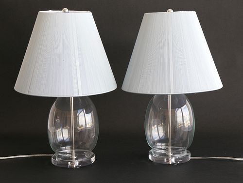 PAIR OF JAMIE YOUNG & CO. GLASS