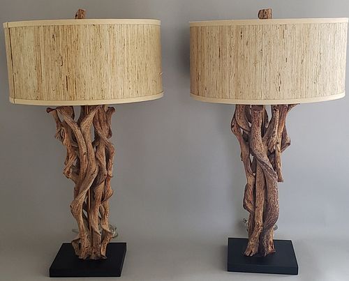 PAIR OF JAMIE YOUNG DRIFTWOOD