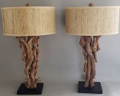 PAIR OF JAMIE YOUNG DRIFTWOOD