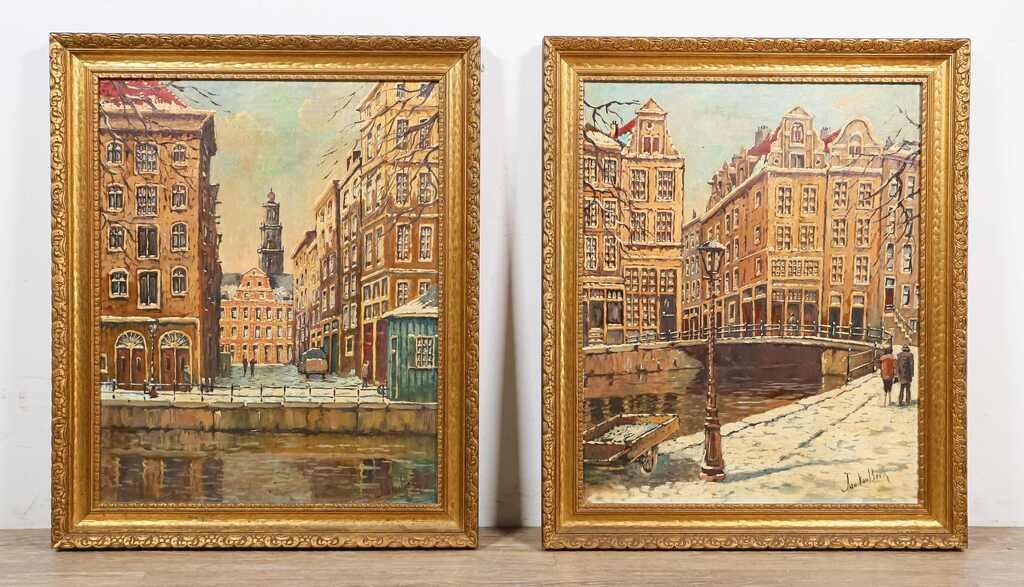 PAIR OF JAN VAN BEEK AMSTERDAM