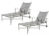 PAIR OF JANUS ET CIE PATIO CHA