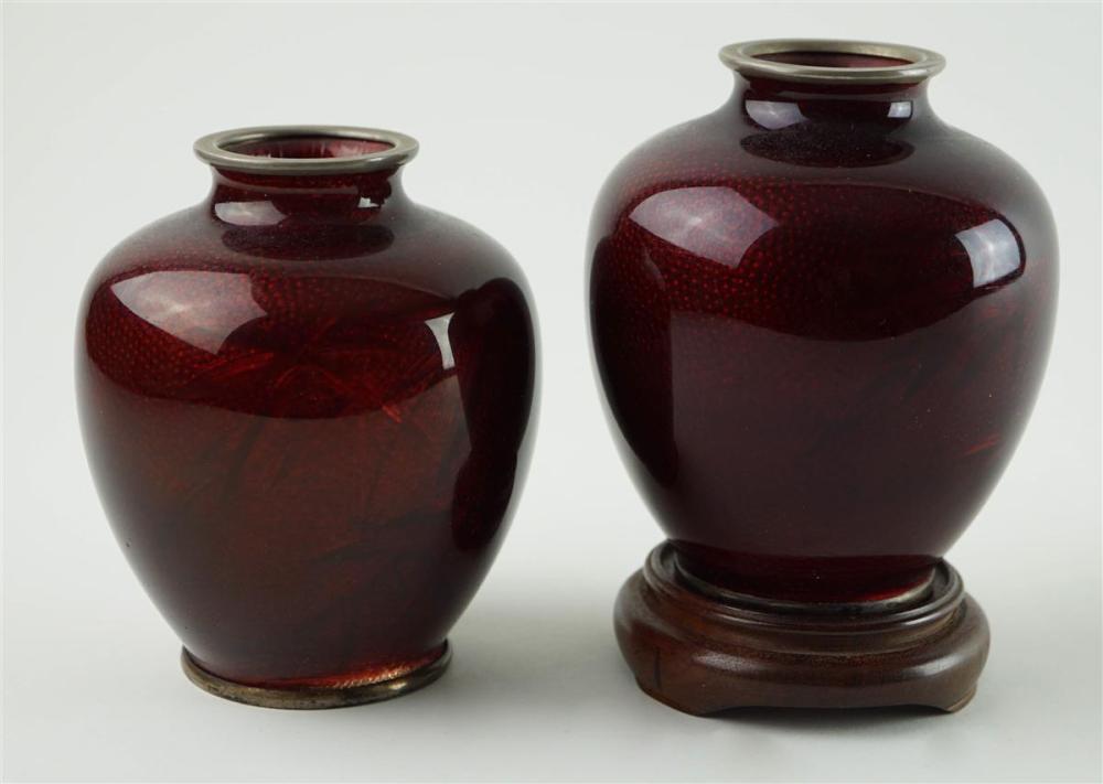 PAIR OF JAPANESE GINBARI