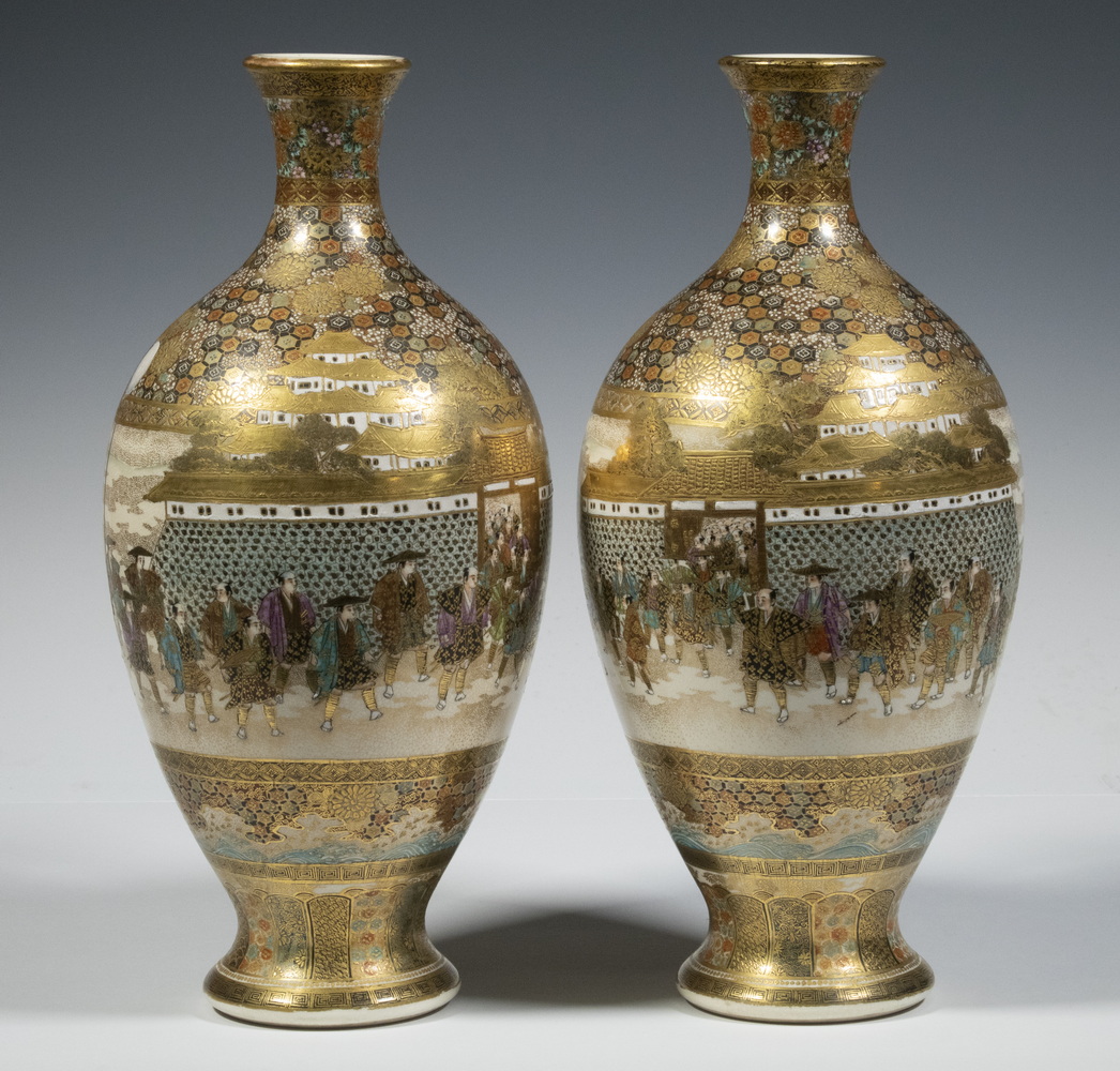 PAIR OF JAPANESE MEIJI PERIOD
