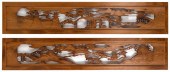 PAIR OF JAPANESE OPEN-CARVED S