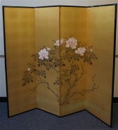 PAIR OF JAPANESE PAINTED AND D