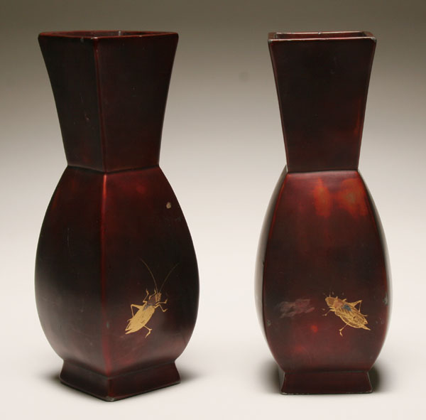 Pair of Japanese pigeon's blood
