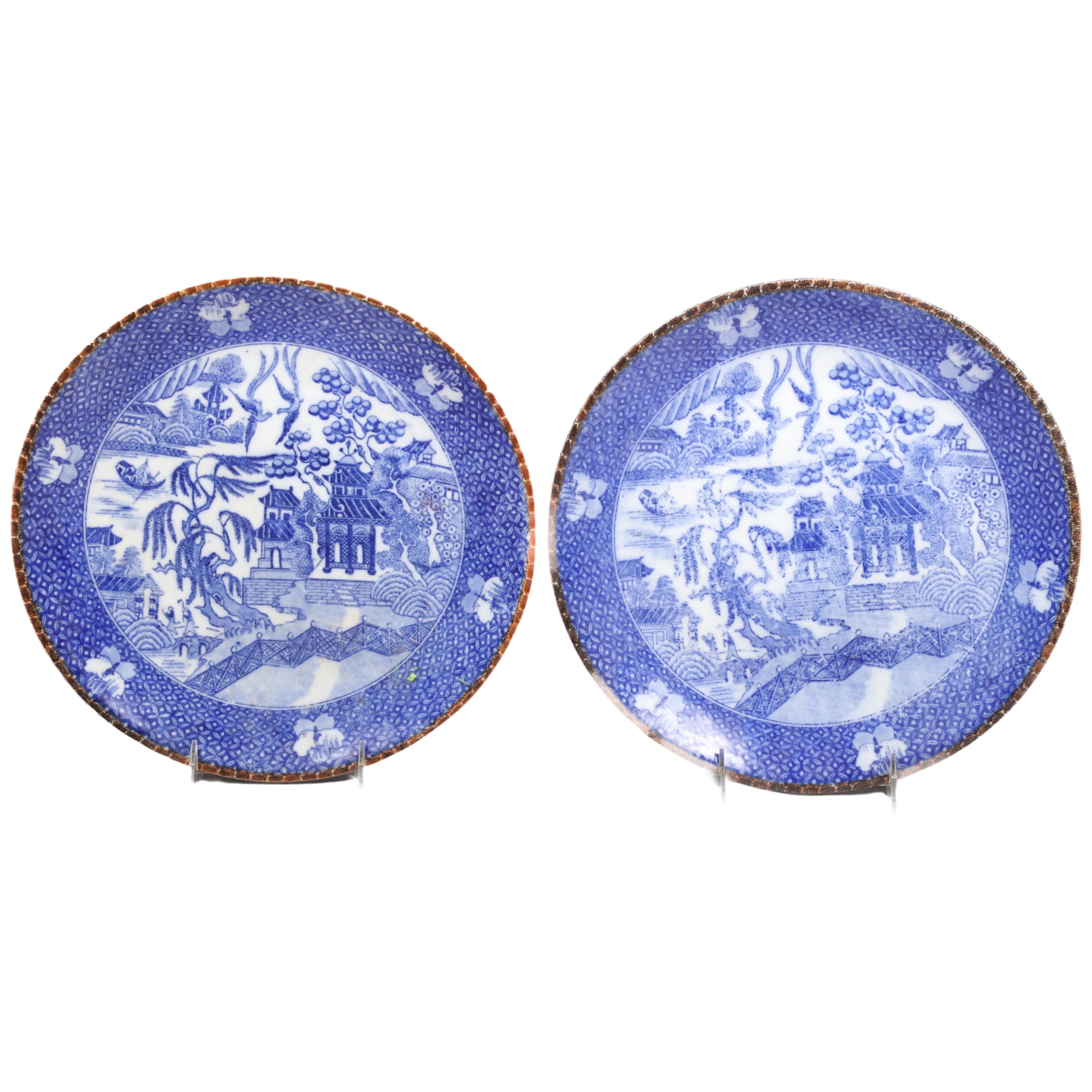 Pair of Japanese porcelain Blue
