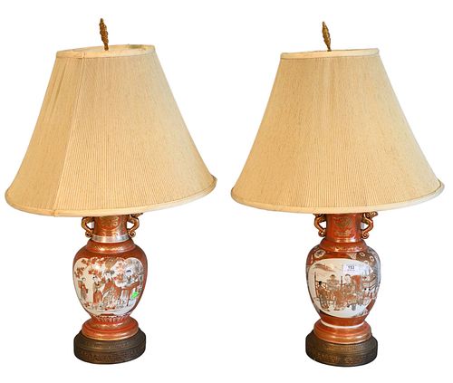 PAIR OF JAPANESE PORCELAIN KUTANI
